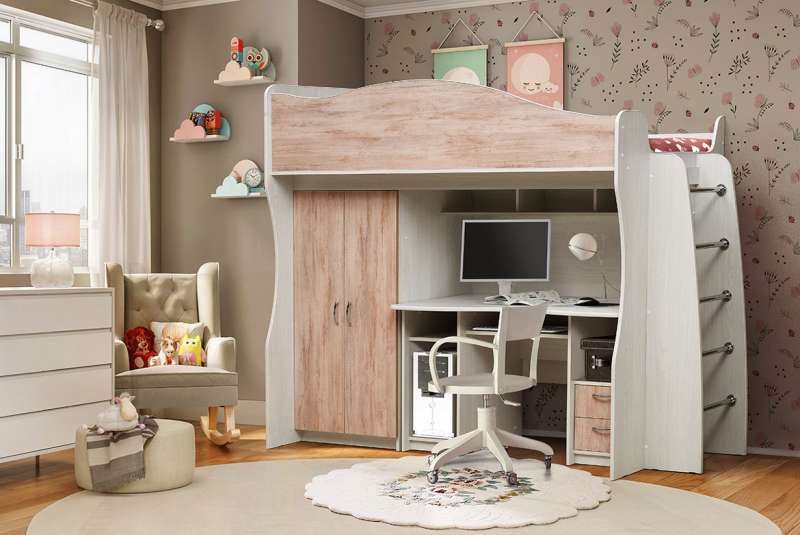 Детская кровать-чердак «МЕЧТА-1». 